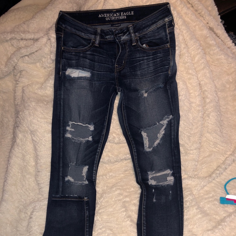 American Eagle AEO Denim super low jegging